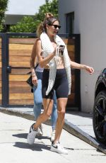 ALESSANDRA AMBROSIO and Matheus Mazzafera Out in Beverly Hills 07/19/2022