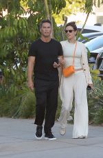 ALESSANDRA AMBROSIO and Richard Lee Out Kissing in Los Angeles 07/26/2022