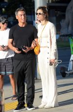 ALESSANDRA AMBROSIO and Richard Lee Out Kissing in Los Angeles 07/26/2022