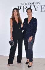 ALESSANDRA AMBROSIO at Giorgio Armani Prive Haute Couture Fashion Show in Paris 07/05/2022