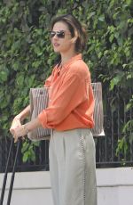 ALESSANDRA AMBROSIO Heading to LAX Airport in Los Angeles 07/20/2022