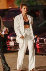 ALESSANDRA AMBROSIO Out for a Sushi Dinner in Malibu 07/28/2022