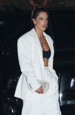 ALESSANDRA AMBROSIO Out for a Sushi Dinner in Malibu 07/28/2022