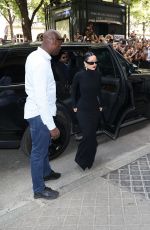 ALEXA DEMIE Arrives at Balenciaga Afterparty in Paris 07/06/2022