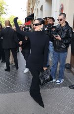 ALEXA DEMIE Arrives at Balenciaga Afterparty in Paris 07/06/2022