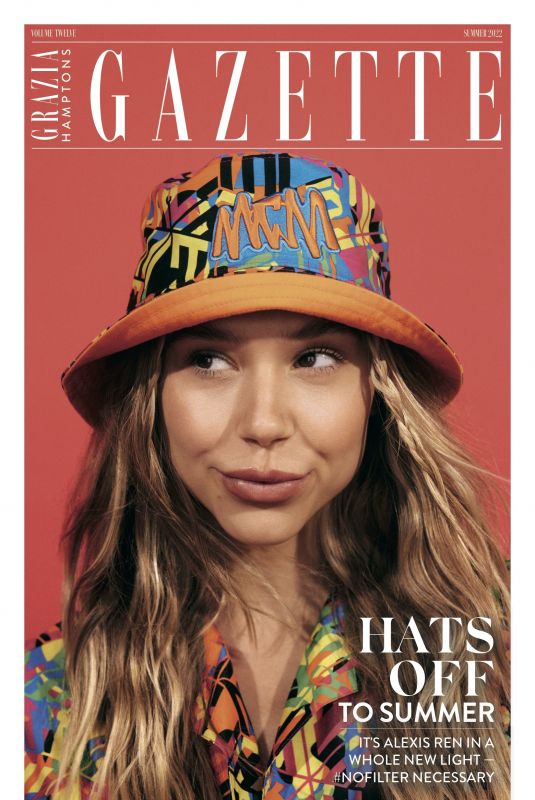 ALEXIS REN for Grazia Gazette, Summer 2022