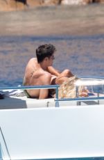 ALICE CAMPELLO in Bikini and Alvaro Morata at a Boat in Sardinia 06/29/2022