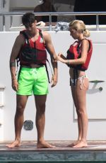 ALICE CAMPELLO in Bikini at a Yacht in Porto Cervo 07/01/2022