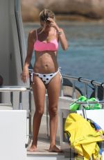 ALICE CAMPELLO in Bikini at a Yacht in Porto Cervo 07/01/2022