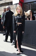 ALICE EVE Arrives at Schiaparelli Fashion Show in Paris 07/04/2022