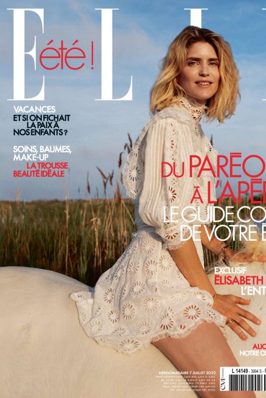 ALICE TAGLIONI for Elle Magazine, France July 2022 
