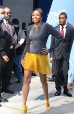 ALICIA QUARLES Leaves Good Morning America in New York 07/13/2022