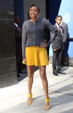 ALICIA QUARLES Leaves Good Morning America in New York 07/13/2022