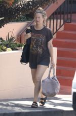 ALICIA SILVERSTON Leaves Workout in Los Angeles 07/26/2022