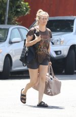 ALICIA SILVERSTON Leaves Workout in Los Angeles 07/26/2022