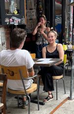ALICIA SILVERSTONE Out for Lunch with a Friend in New York 07/29/2022
