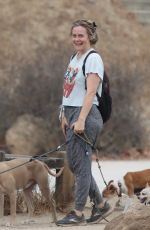 ALICIA SILVERSTONE Out Hiking with Her Dogs in Hollywood Hills 07/24/2022