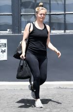 ALICIA SIVLERSTONE Leaves a Gym in Los Angeles 07/27/2022