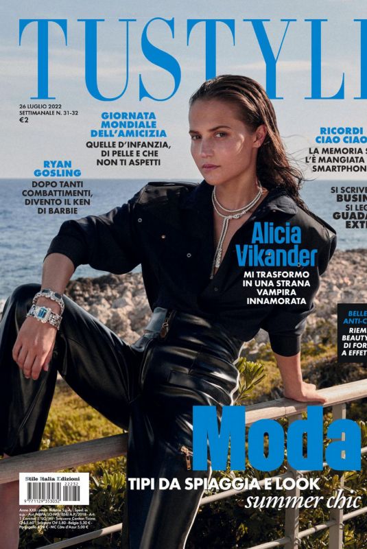 ALICIA VIKANDER in Tu Style Magazine, July 2022