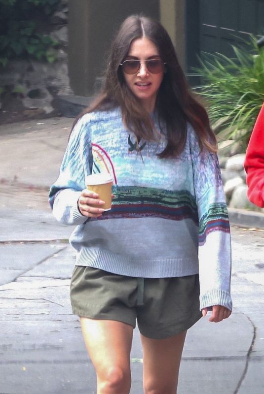 ALISON BRIE Out for Morning Walk in Los Angeles 07/03/2022