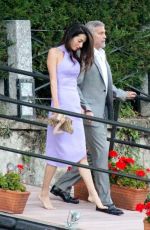 AMAL and George CLOONEY on a Date Night in Lake Como 07/01/2022