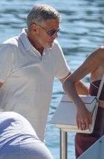 AMAL and George CLOONEY On Vacation in Moltrasio 07/20/2022