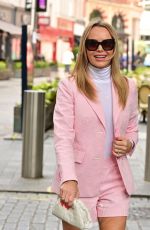 AMANDA HOLDEN at Global Radio Studios in London 07/01/2022