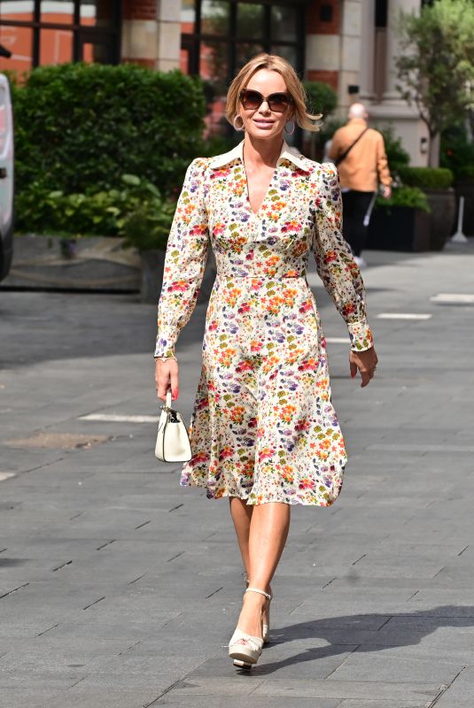 AMANDA HOLDEN at Global Radio Studios in London 07/13/2022