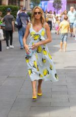 AMANDA HOLDEN Heading to Buckingham Palace in London 07/14/2022