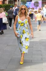AMANDA HOLDEN Heading to Buckingham Palace in London 07/14/2022