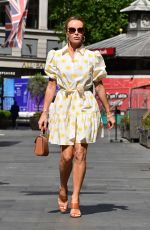AMANDA HOLDEN Leaves Heart FM Breakfast Show in London 07/04/2022