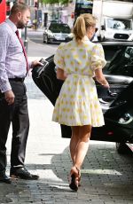 AMANDA HOLDEN Leaves Heart FM Breakfast Show in London 07/04/2022