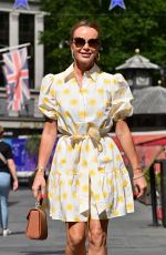 AMANDA HOLDEN Leaves Heart FM Breakfast Show in London 07/04/2022