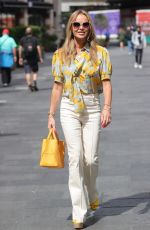 AMANDA HOLDEN Leaves Heart Radio in London 07/06/2022
