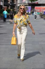 AMANDA HOLDEN Leaves Heart Radio in London 07/06/2022