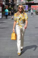 AMANDA HOLDEN Leaves Heart Radio in London 07/06/2022
