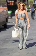 AMANDA HOLDEN Leaves Heart Radio in London 07/15/2022