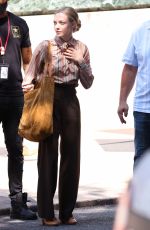 AMANDA SEYFRIED on the Set of The Crowded Room in New York 07/19/2022