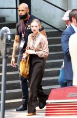 AMANDA SEYFRIED on the Set of The Crowded Room in New York 07/19/2022