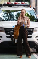 AMANDA SEYFRIED on the Set of The Crowded Room in New York 07/19/2022