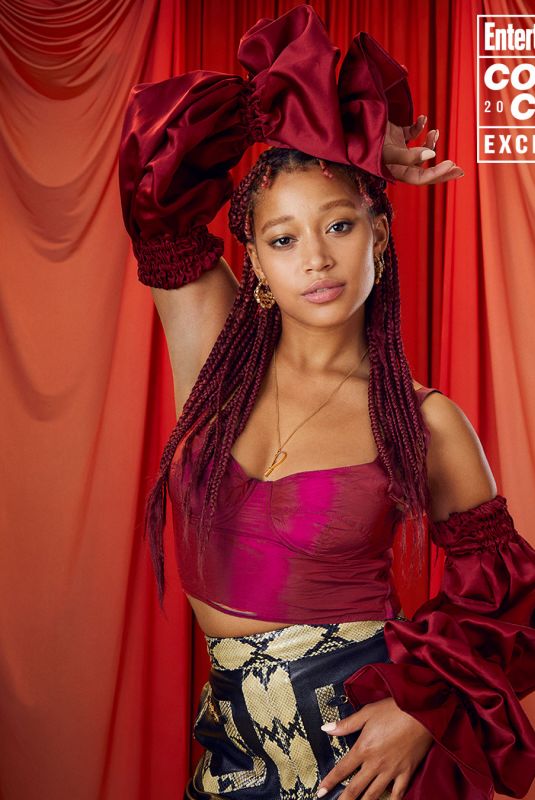 AMANDLA STENBERG for Entertainment Weekly at Comic-con, July 2022