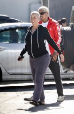 AMBER ROSE and Alexander Edwards Out Smoking in Studio City 07/02/2022