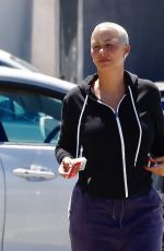 AMBER ROSE and Alexander Edwards Out Smoking in Studio City 07/02/2022