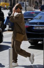 AMBER VALLETTA Leaves Hotel Ritz in Paris 07/04/2022