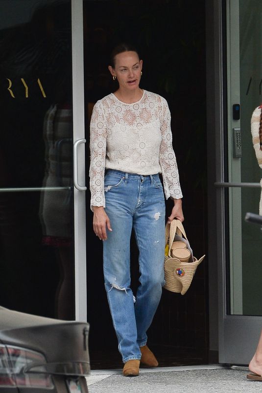 AMBER VALLETTA Leaves Surya Spa in Los Angeles 07/13/2022