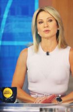 AMY ROBACH on the Set of Good Morning America in New York 07/13/2022