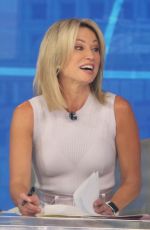 AMY ROBACH on the Set of Good Morning America in New York 07/13/2022