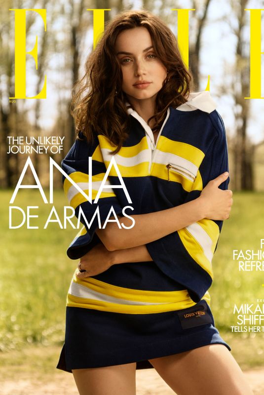 ANA DE ARMAS for Elle Magazine, August 2022