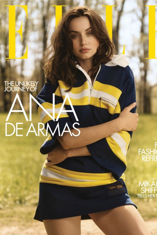 ANA DE ARMAS in Elle Magazine, August 2022