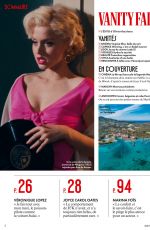 ANA DE ARMAS in Vanity Fair Magazine, France August 2022